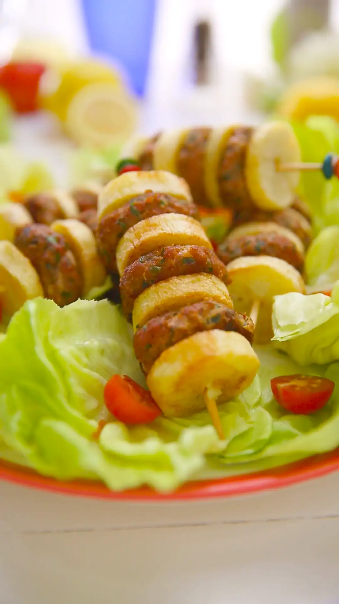 بروشات الكفتة والبطاطا